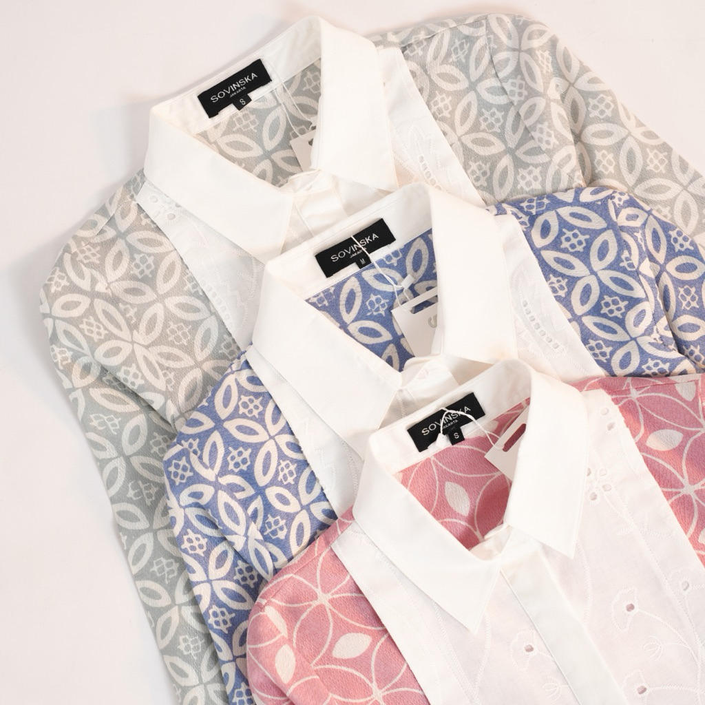 เสื้อบาติก N 15 / เสื้อบาติกสตรีสมัยใหม่ N15
