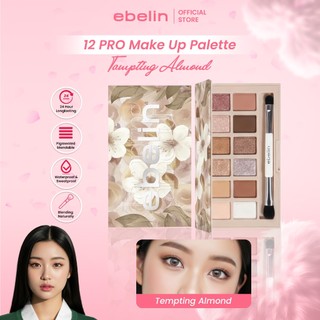 Ebelin - 12 PRO Make Up Palette | Pigmented, Waterproof, Tahan 24 Jam