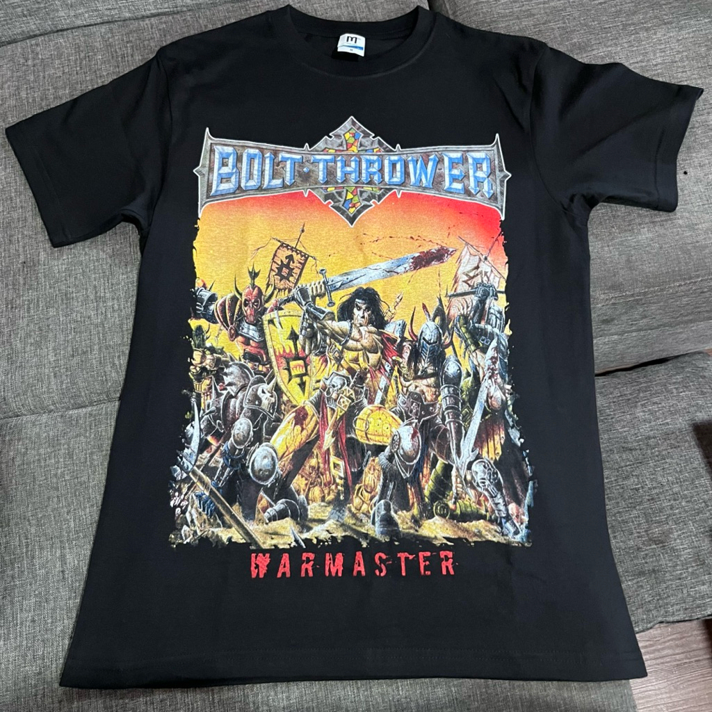 TSHIRT-BOLT THROWER WARMASTER/เสื้อยืดวง