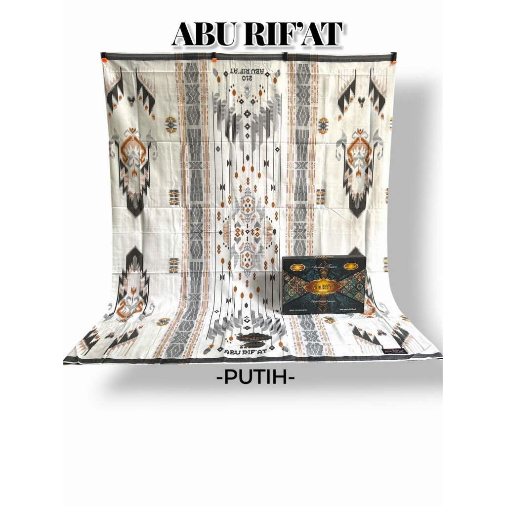 ABU Rifat BHS Songket Motif Sarong