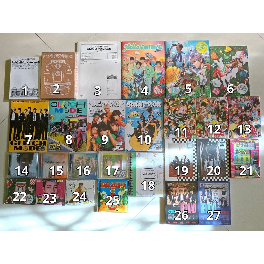 อัลบั้มเท่านั้น nct, winter smtown smcu