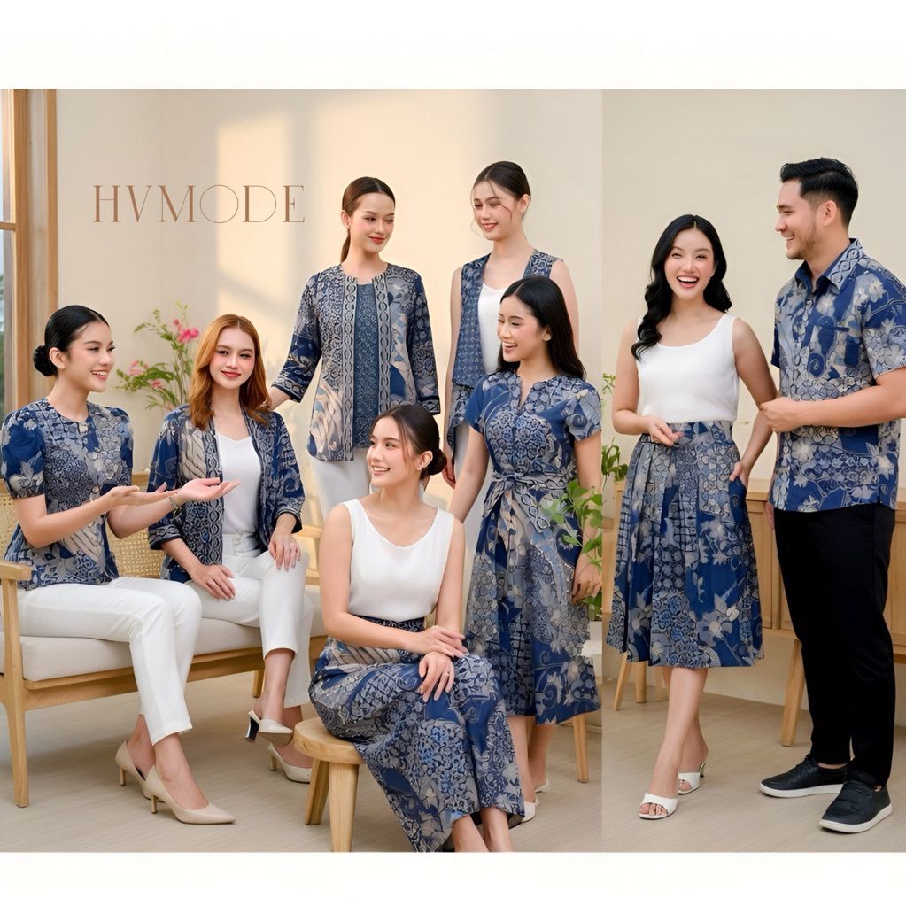 KEMEJA Batik ชุดผ้าบาติกคู่ - 339 113 363 292 165 135 259 141 208 130 343 115