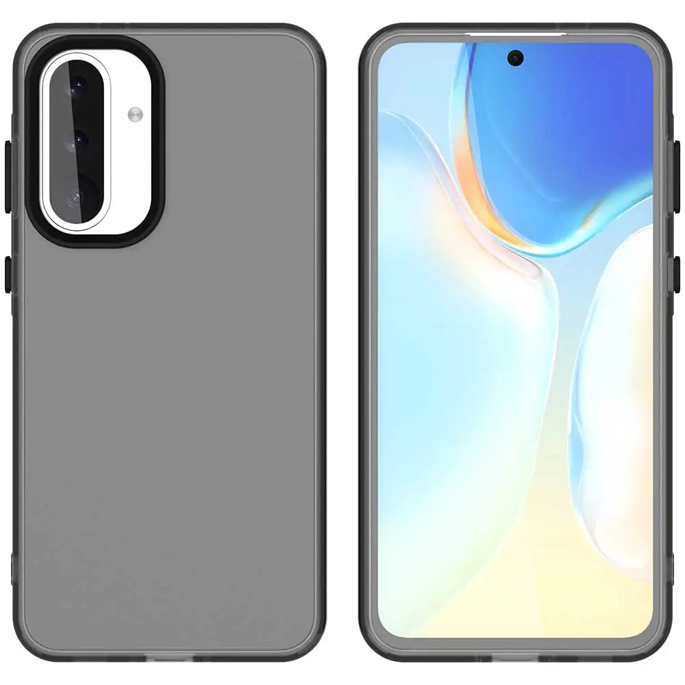 สําหรับ Samsung A36 5G Softcase สีดําเท่านั้น IMD HOLOGRAM PLATE Casing Case สําหรับ Samsung A36 5G