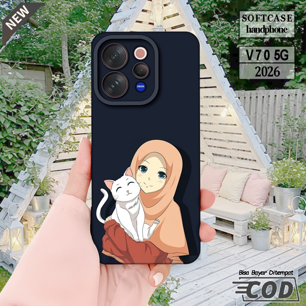 HP ล่าสุด VIVO V70 5G Softcase ล่าสุด VIVO V70 5G เคสโทรศัพท์ 2026 - เคส VIVO V70 5G - ตัวป้องกันโทร