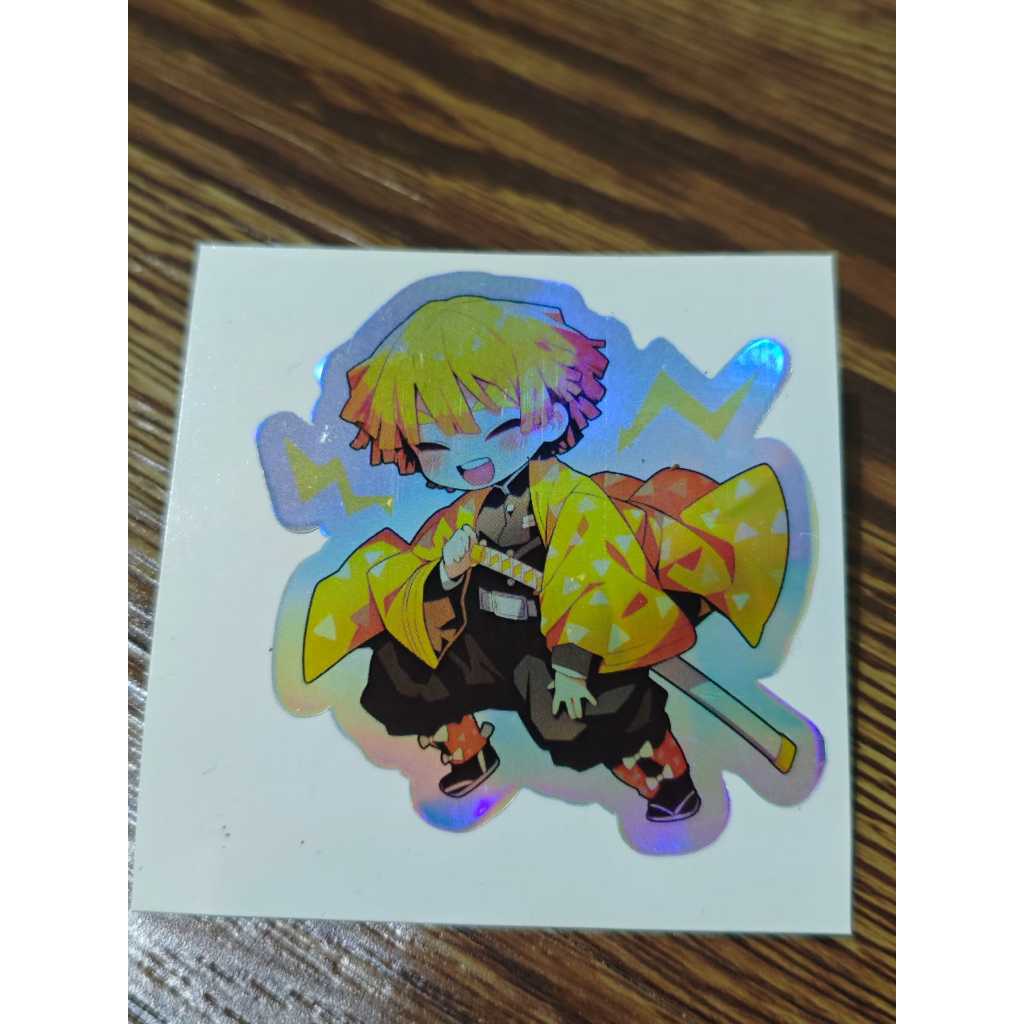 ZENITSU MOTORCYCLE STICKER - HOLOGRAM