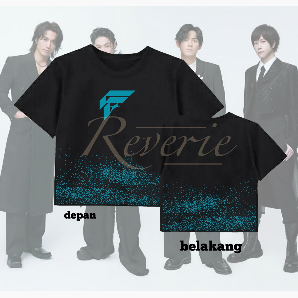 CROPTOP เสื้อผ้า FF FEVER GALAXY CROP TOP CONCERT T-SHIRT F4 LIU XING YI JERRY VIC HOU ASHIN VANNESS