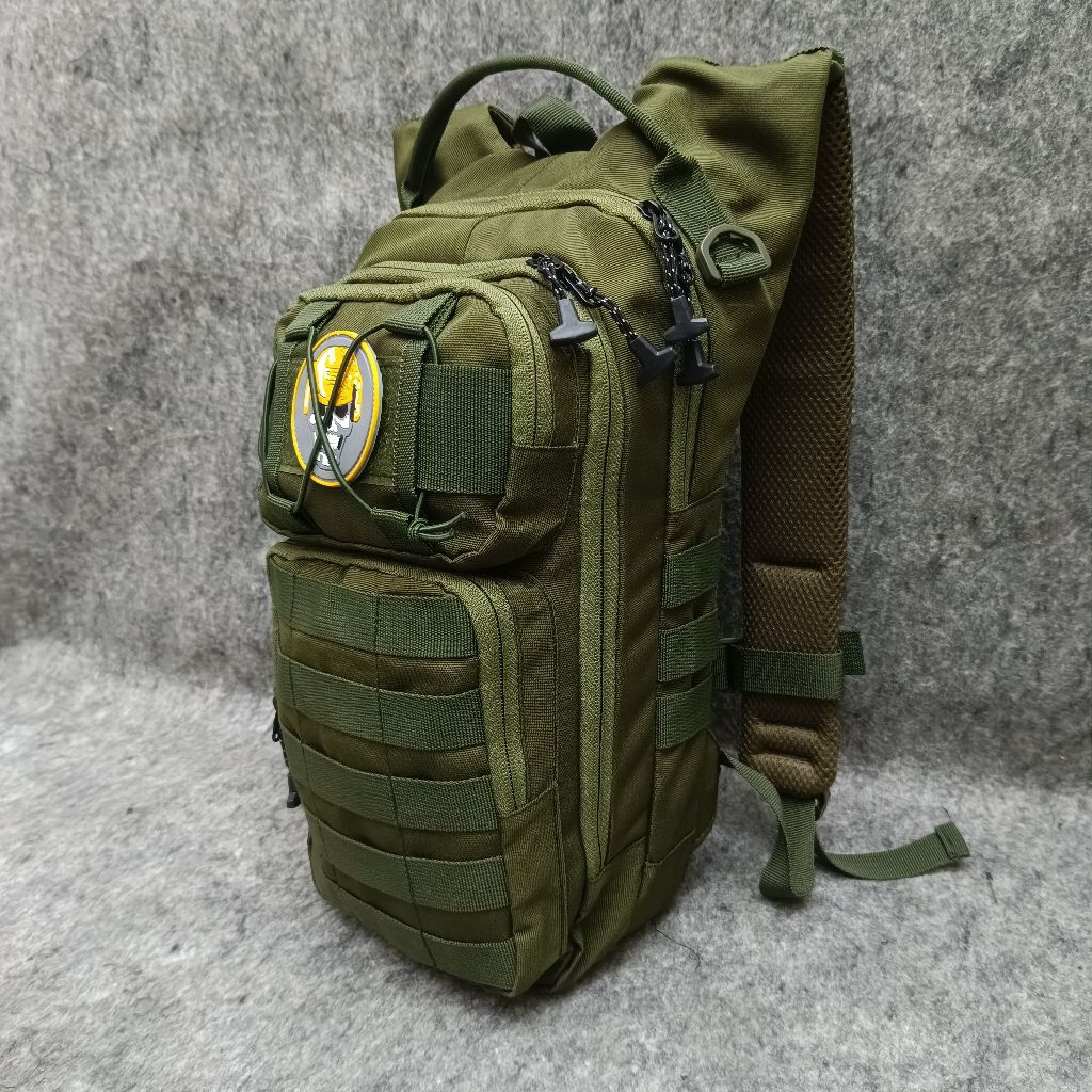HIJAU Tactical GEN 2 Green Bike Bag / Trail Adventure Bag / Bike Bag / Tactical Bag