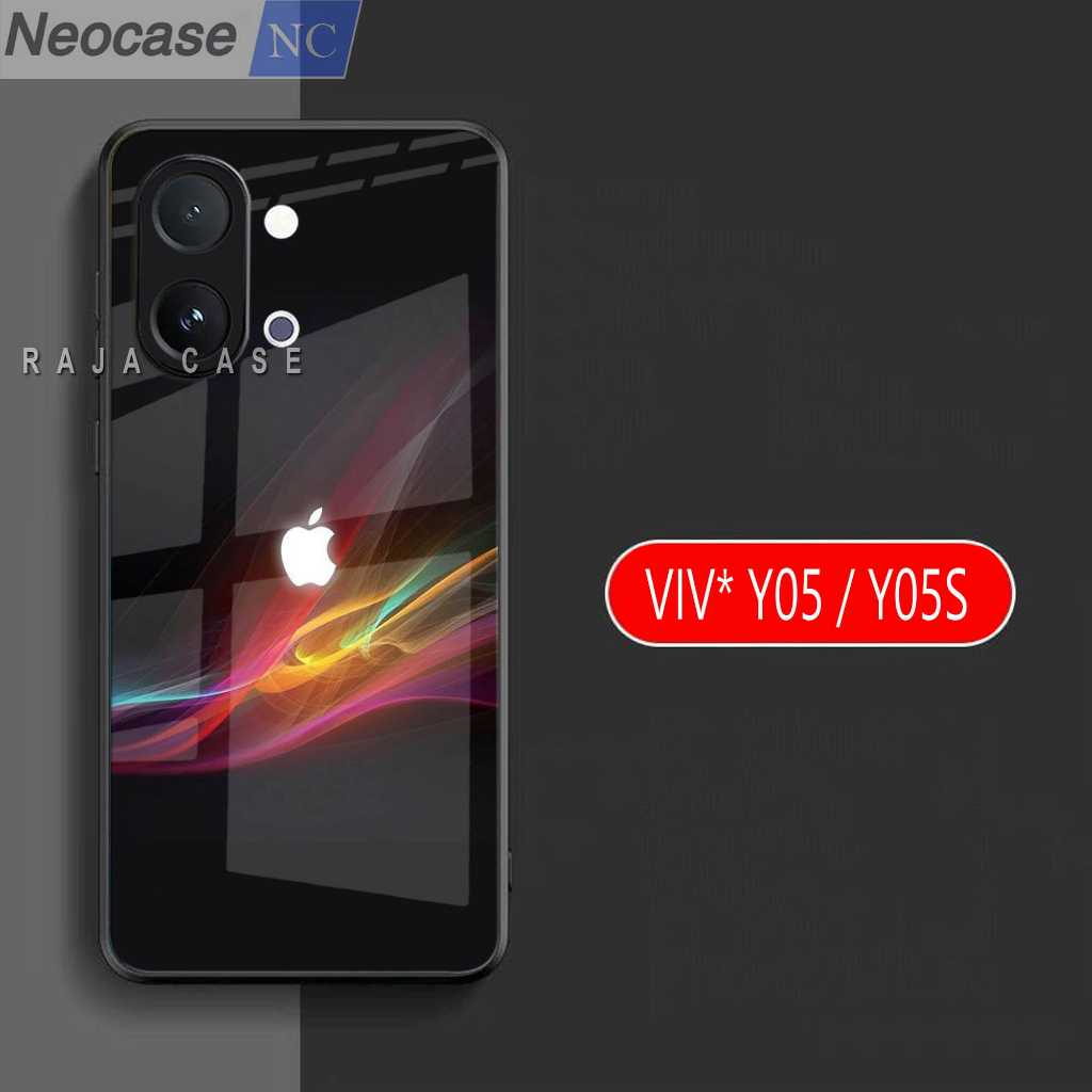SoftCase Glass Kaca VIVO Y05 / Y05S - Casing HPVIVO Y05 / Y05S Case HP Y05 - N01