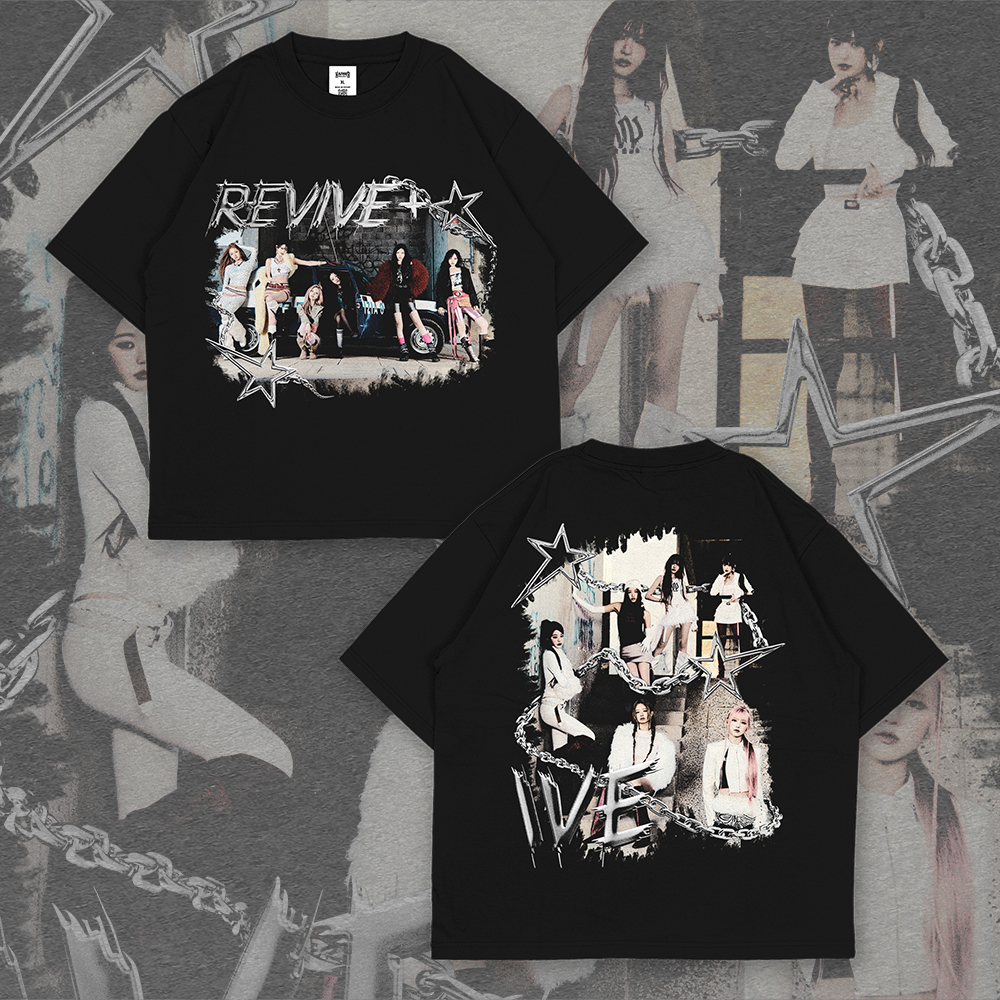 IVE Revive+ All Members OVERSIZE ชุดเสื้อยืด