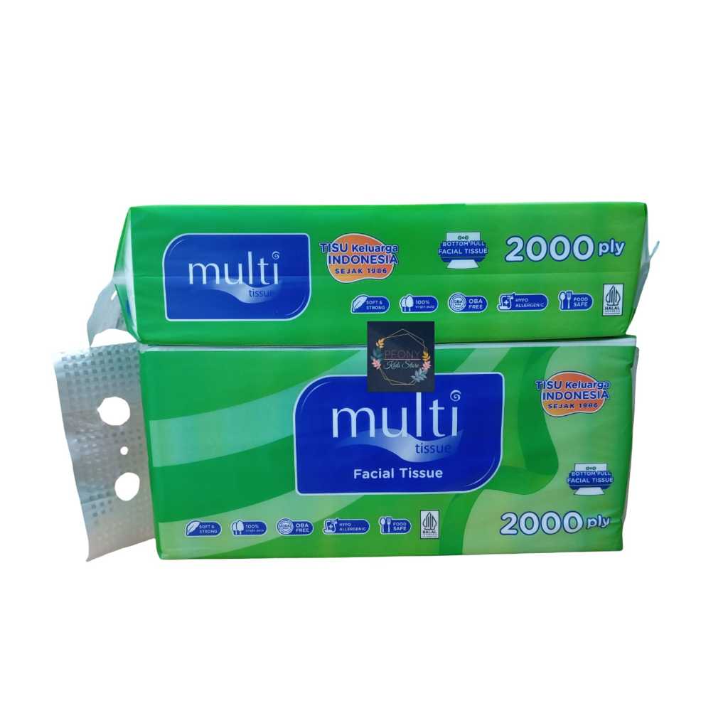 TISSUE multi bottom pull Facial TISSUE 2000ply/MULTI แขวนหน้า TISSUE 2000 PLY