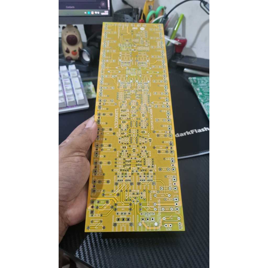 PCB AB NX2000 BTL 3U PCB DOUBLE LAYER 3U PCB ดั้งเดิม