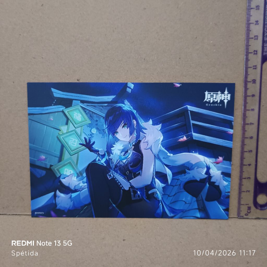 "Genshin Animite Fair - Summer 2023 -" โปสการ์ด Yelan Genshin impact