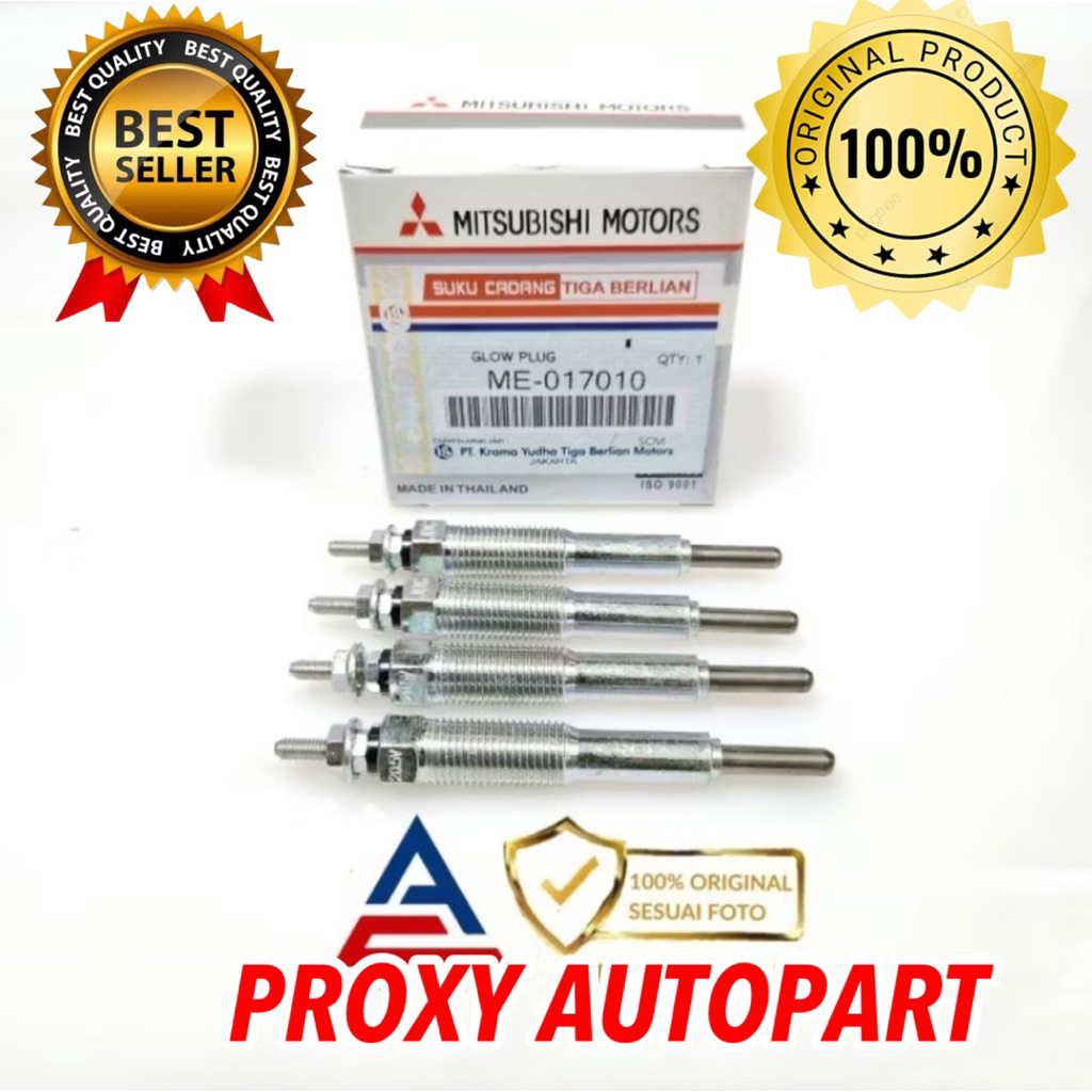 Glow Plug ชุดเครื่องทําความร้อนหัวเทียน CANTER PS120 PS100 PS135 4D30 20.5VOLT ME017010 ต้นฉบับ - PR