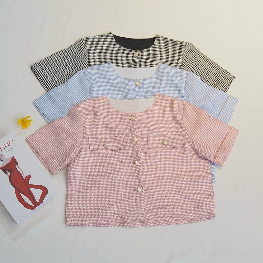 TWEED KIYOMI TOP****