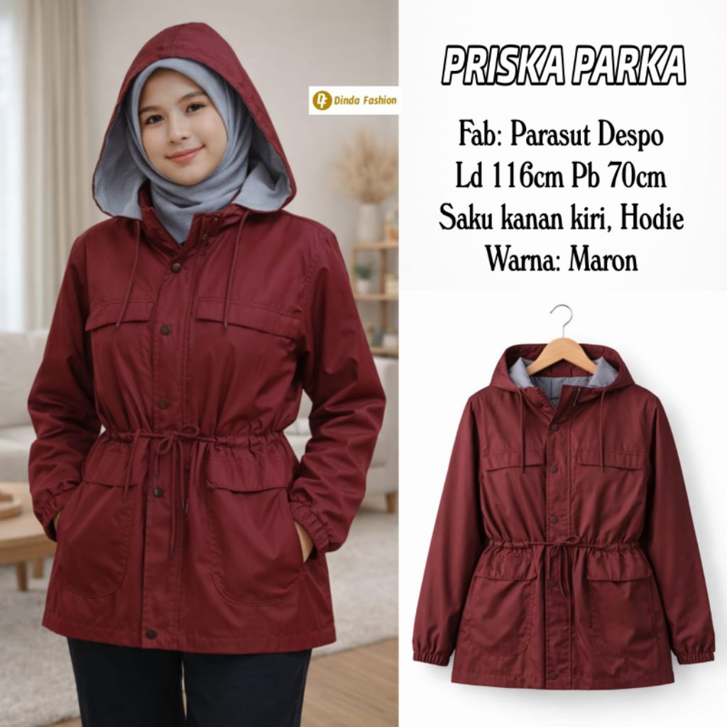 เสื้อแจ็คเก็ต PRISKA PARKA