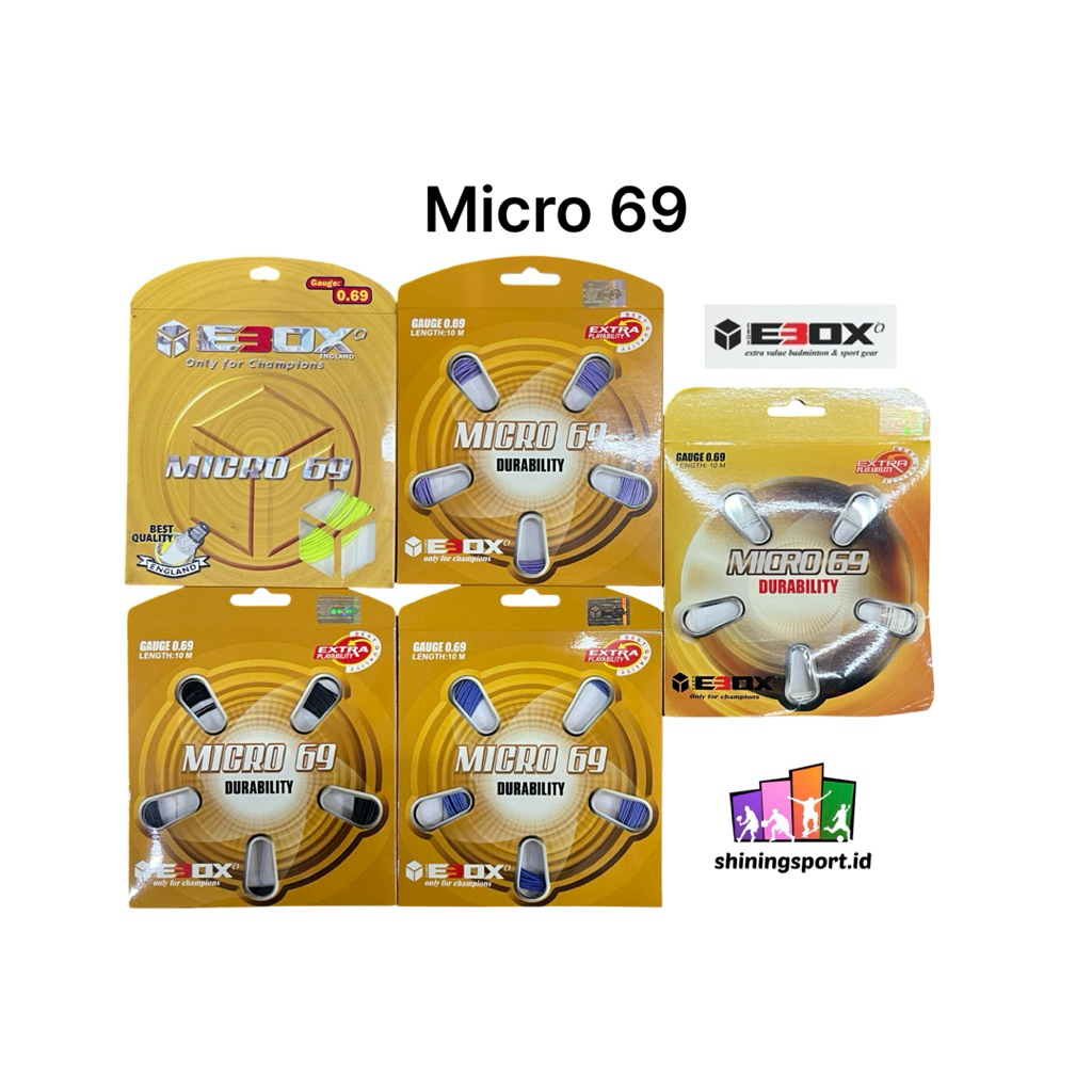 สายแบดมินตัน Ebox Micro 69
