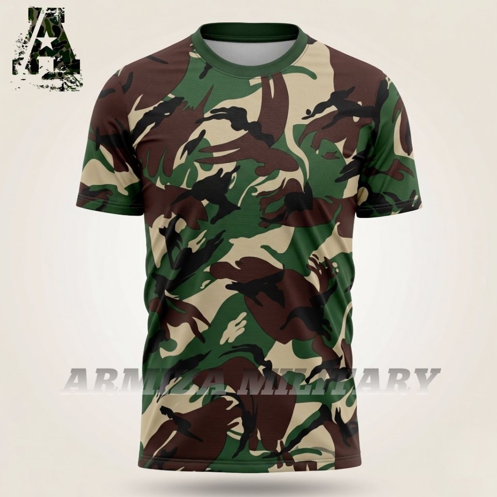 TNI COLORFUL ARMY เสื้อยืด DRYFIT SHORT-SLEEVED TNI ARMY COLORFUL เสื้อยืด