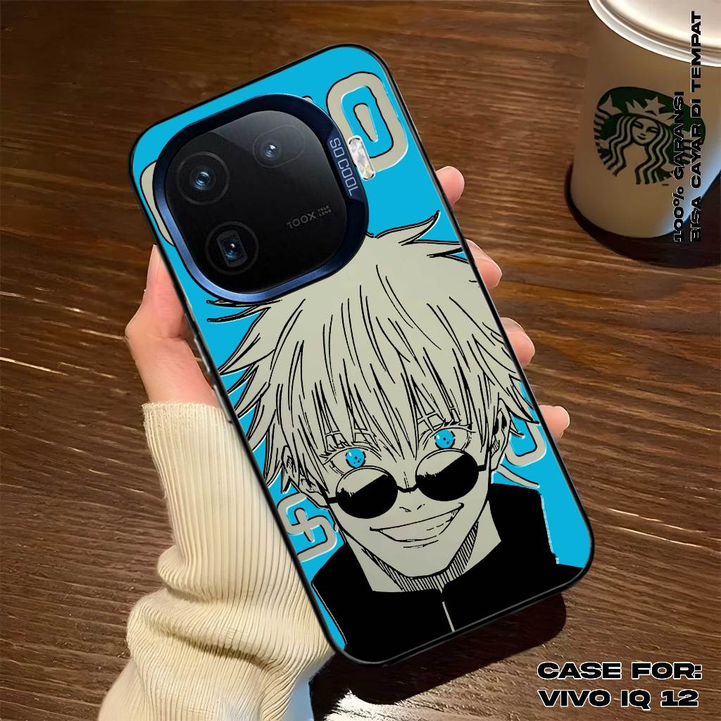 IQOO 12 CASE - เคส VIVO Premium Matte Hard - เคส IMD - เคส GOJO Motif Hologram