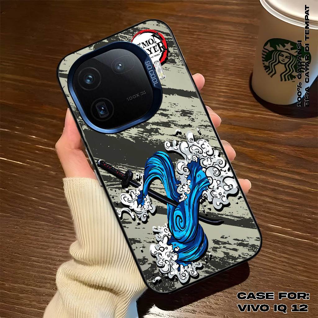 IQOO 12 CASE - เคส VIVO Premium Matte Hard - เคส IMD - NICHIRIN Motif เคสโฮโลแกรม