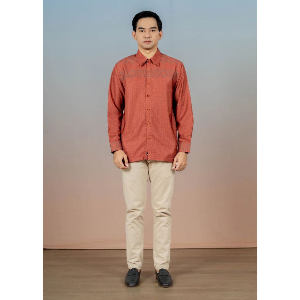 KEMEJA ZATA MEN KOKO MARRAKESH เสื้อเชิ้ตแขนยาวผู้ชาย Slim Fit Premium