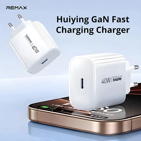[หัวชาร์จ Type C พอร์ตเดี่ยว] อะแดปเตอร์ 40 วัตต์ (CA10) / 40w Type C หัวชาร์จ