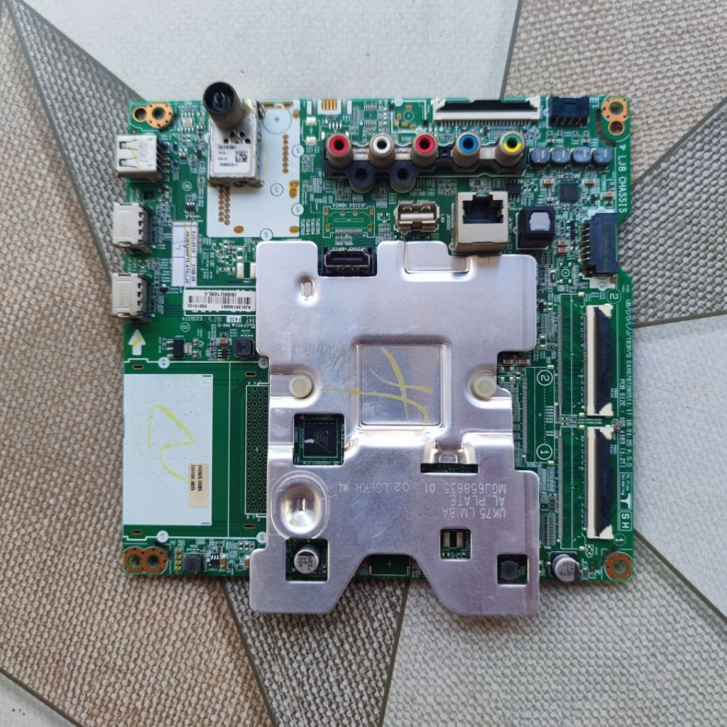 Mb ori mainboard led tv LG 49UK6300PTE