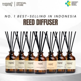 Reed Diffuser 40ML / Pengharum Ruangan / Pengharum Toilet / Aromaterapi / Reed Diffuser 20ML - Summerspring