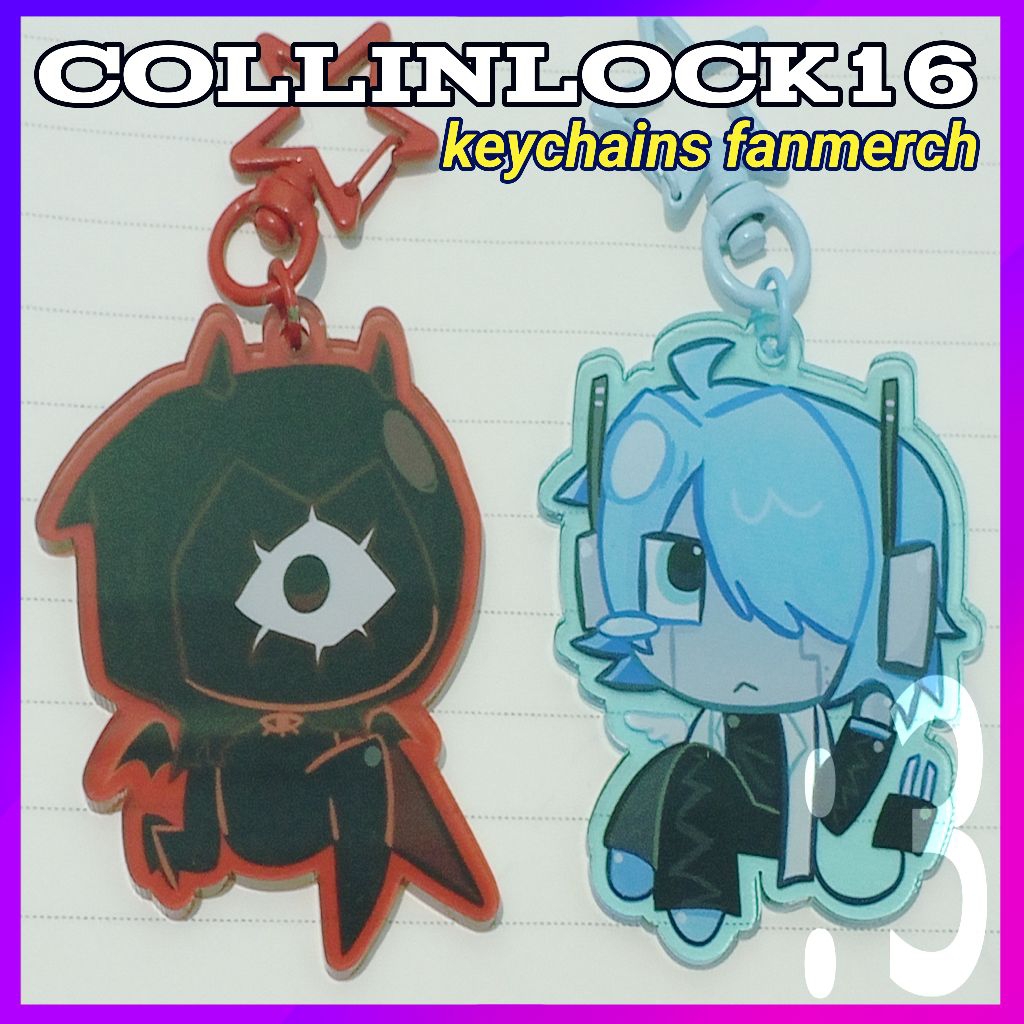 Collinlock16 Minecraft arg fanmerch พวงกุญแจ Minecraft arg แต่ตัวเอกจะเร่งความเร็ว