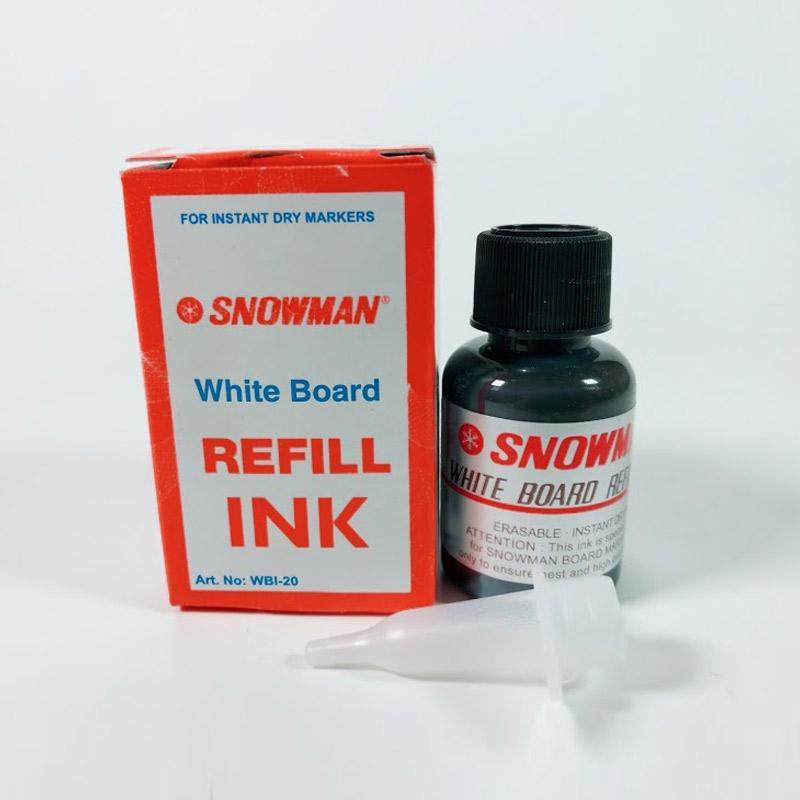 SNOWMAN INK WHITEBOARD REFILL INK WHITEBOARD MARKER REFILL