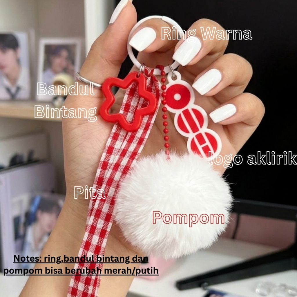 GANTUNGAN Kechain BTS arirang คอนเสิร์ตพิเศษ BTS Bagcharm photocard holder ที่แขวน BTS