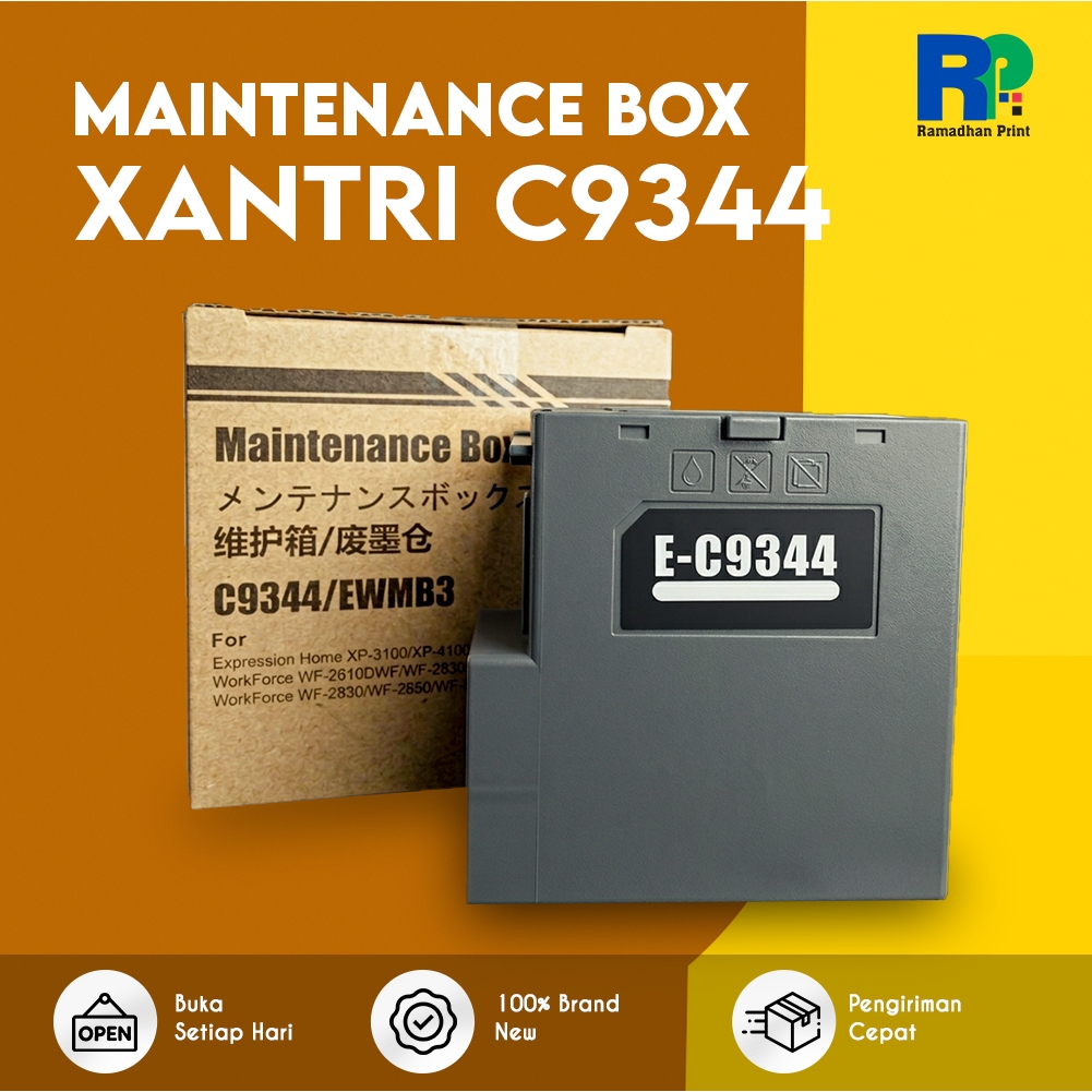Maintenance Xantri Compatible C9344 เครื่องพิมพ์ L3550 L3556 L5590 กล่องบํารุงรักษา