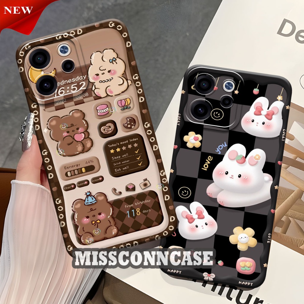 เคสโทรศัพท์ HP Oppo Reno 15F - Oppo Reno 14F - เคสโทรศัพท์ลายการ์ตูนสุดน่ารัก - เคสโทรศัพท์แบบยืดหยุ