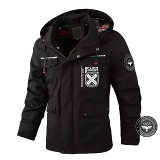 Jaket parka cowok STILL SNSR / baby kanvas / bordir