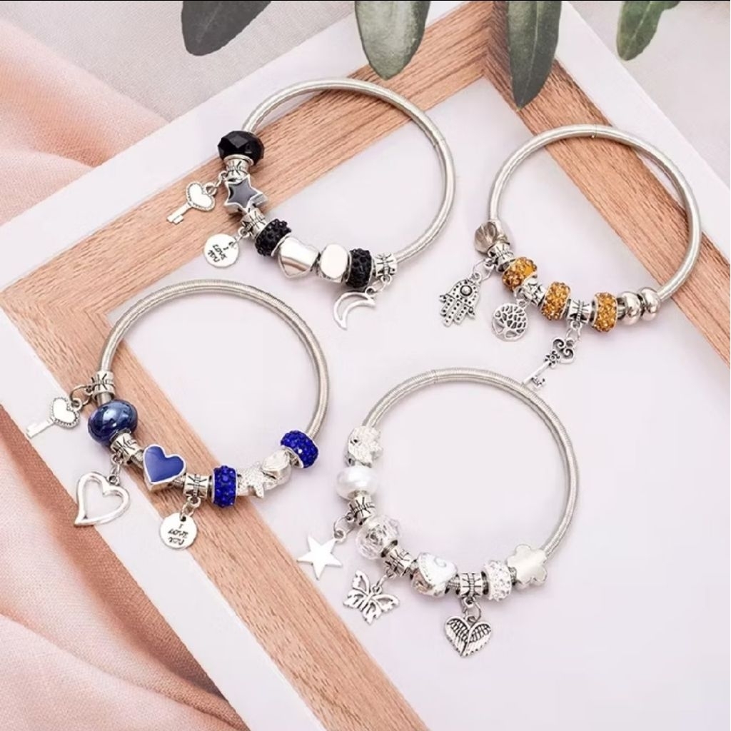CHARM BRACELET/FASHION TITANIUM BRACELET/BRACELET