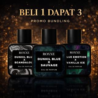 PROMO Bundling Beli 1 Dapat 3 Mix Parfume Unisex cocok buat Pria dan Wanita Eau De Parfume Ketahanan Wangi Tahan Lama