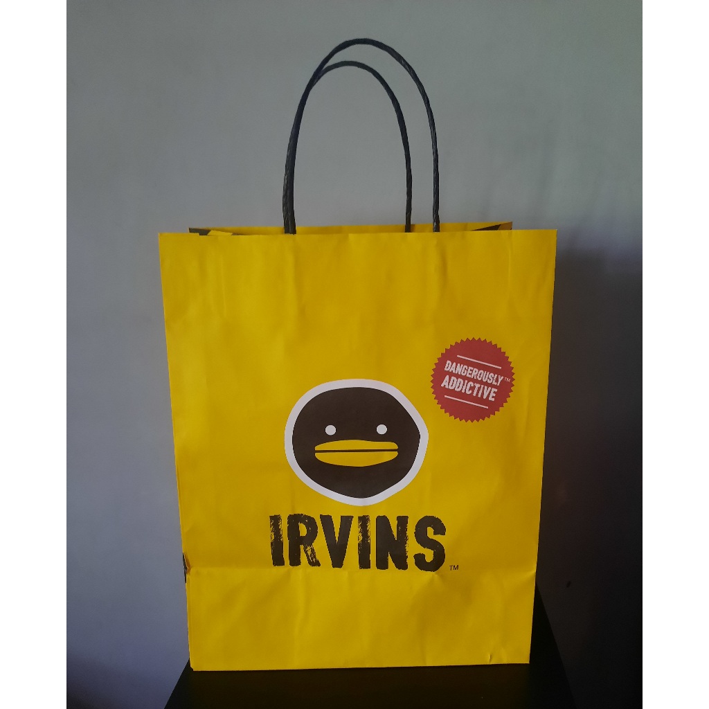 ถุงกระดาษ Irvins ดั้งเดิม Size M