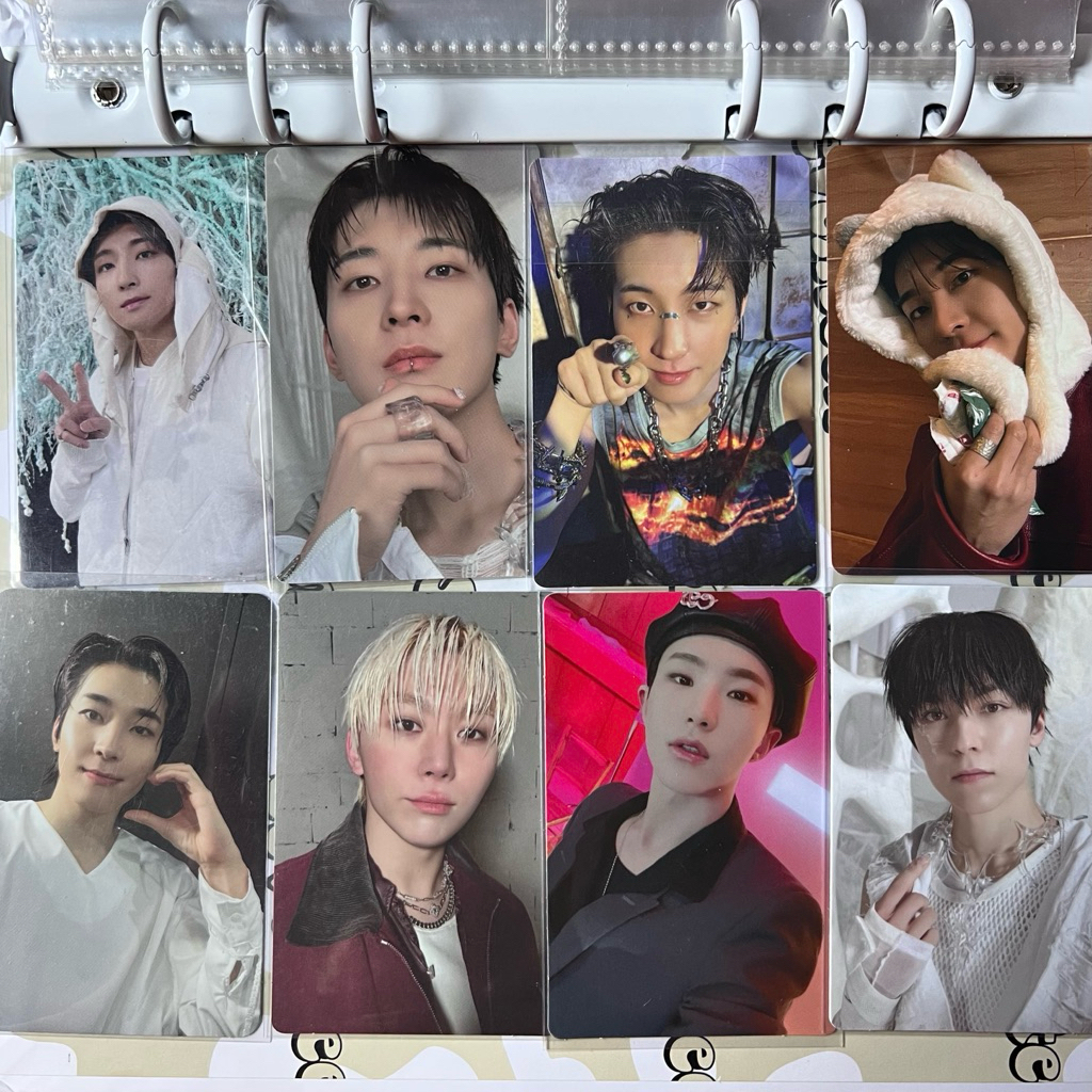 [READY] Photocard อย่างเป็นทางการ Wonwoo Seungkwan Hoshi Vernon Seventeen wonjuk Wonwoo hotpack