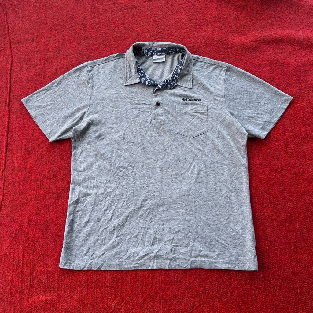 เสื้อโปโล Columbia Size: XL (L: 73cm X W: 59cm)