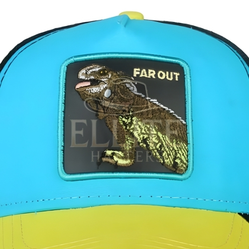 Far Out Iguana BaseBall Cap