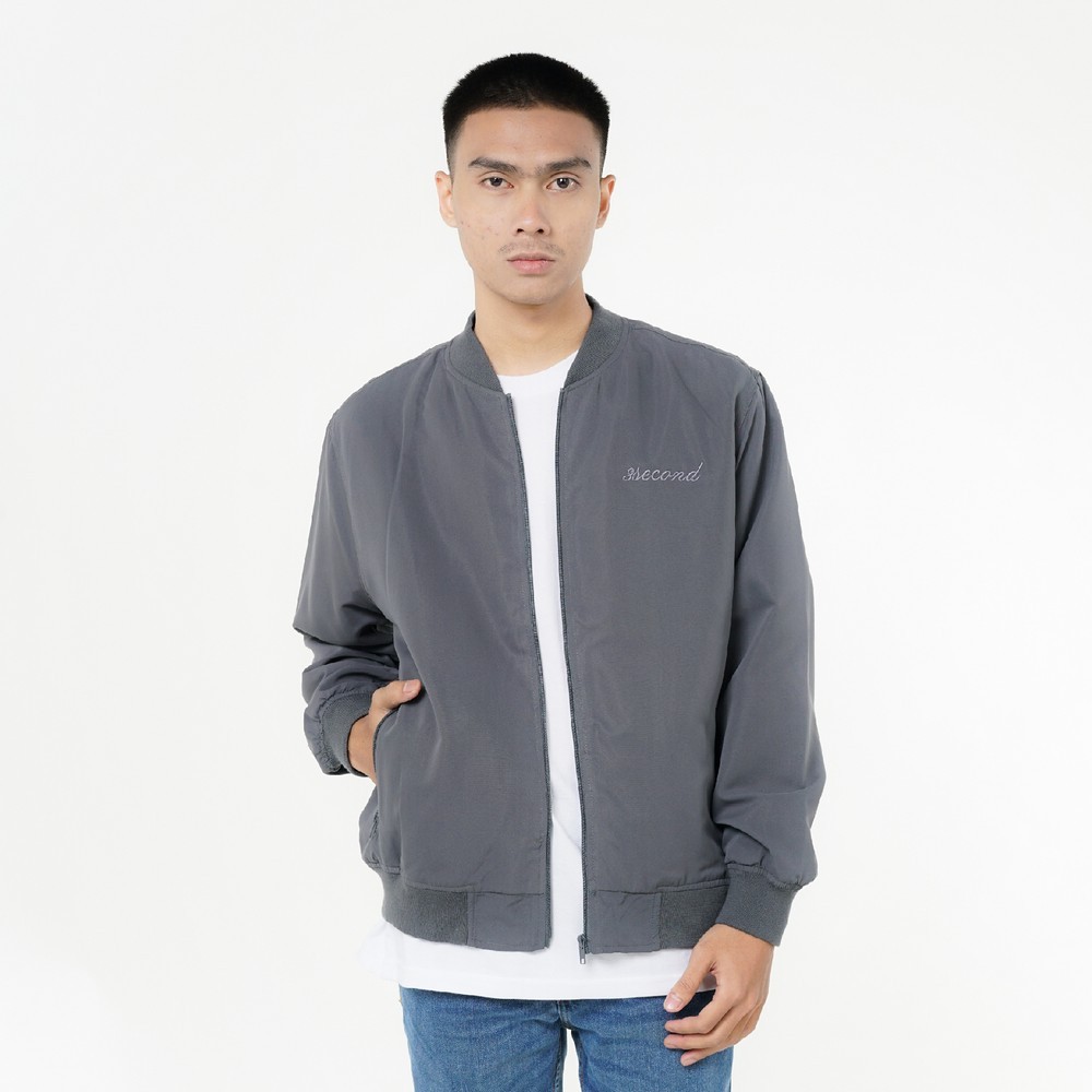 3Second Mens Regular Fit Polyester Twill Cosmo HP-C Bomber Jacket020326