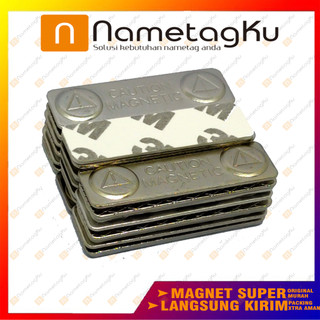 Magnet Nama Dada/ Nametag /Caution Grade Super