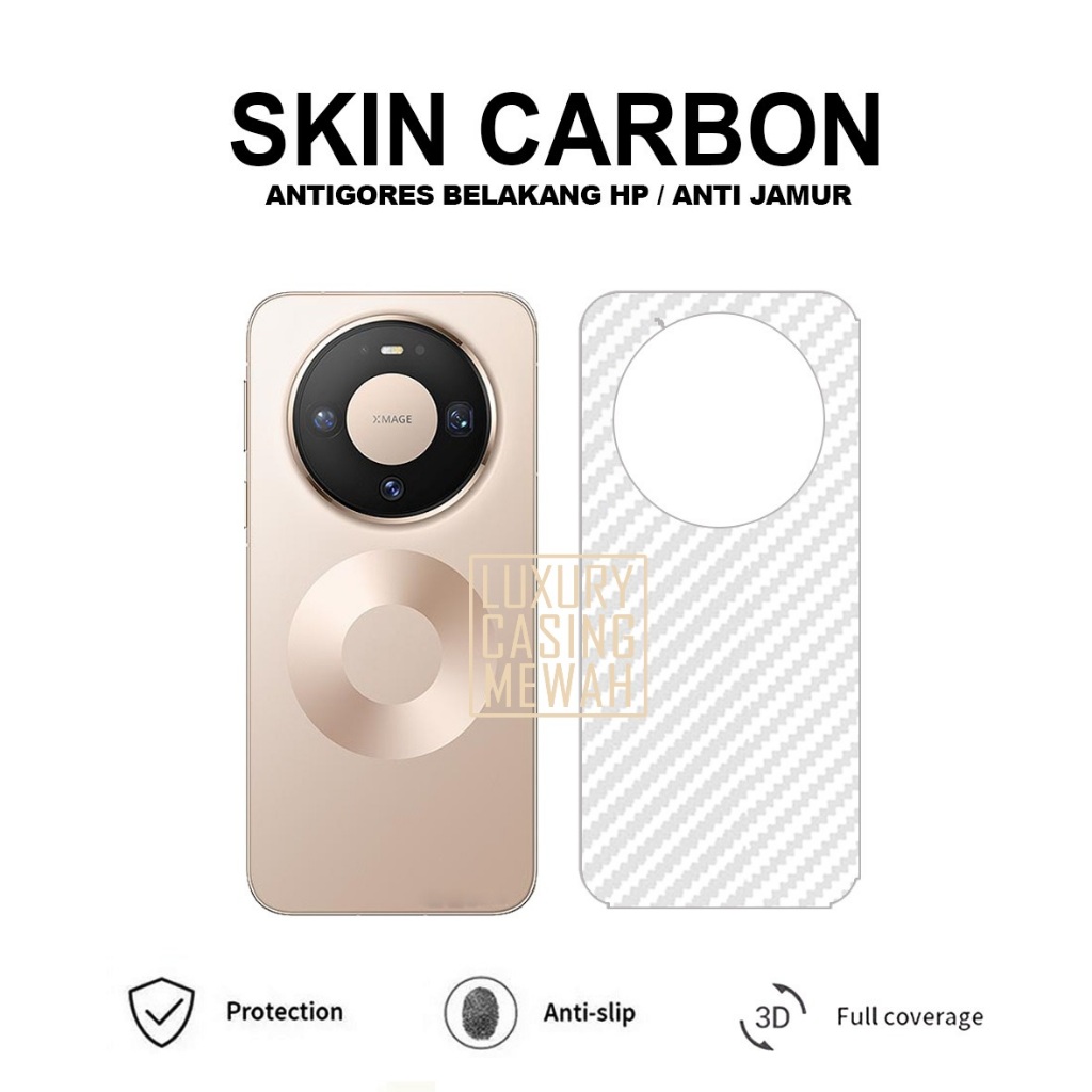 Huawei Mate 80 Pro Skin Carbon 3D Anti-Scratch Carbon Skin