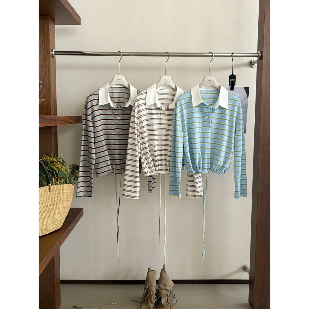 เสื้อโปโล YVONNE -**