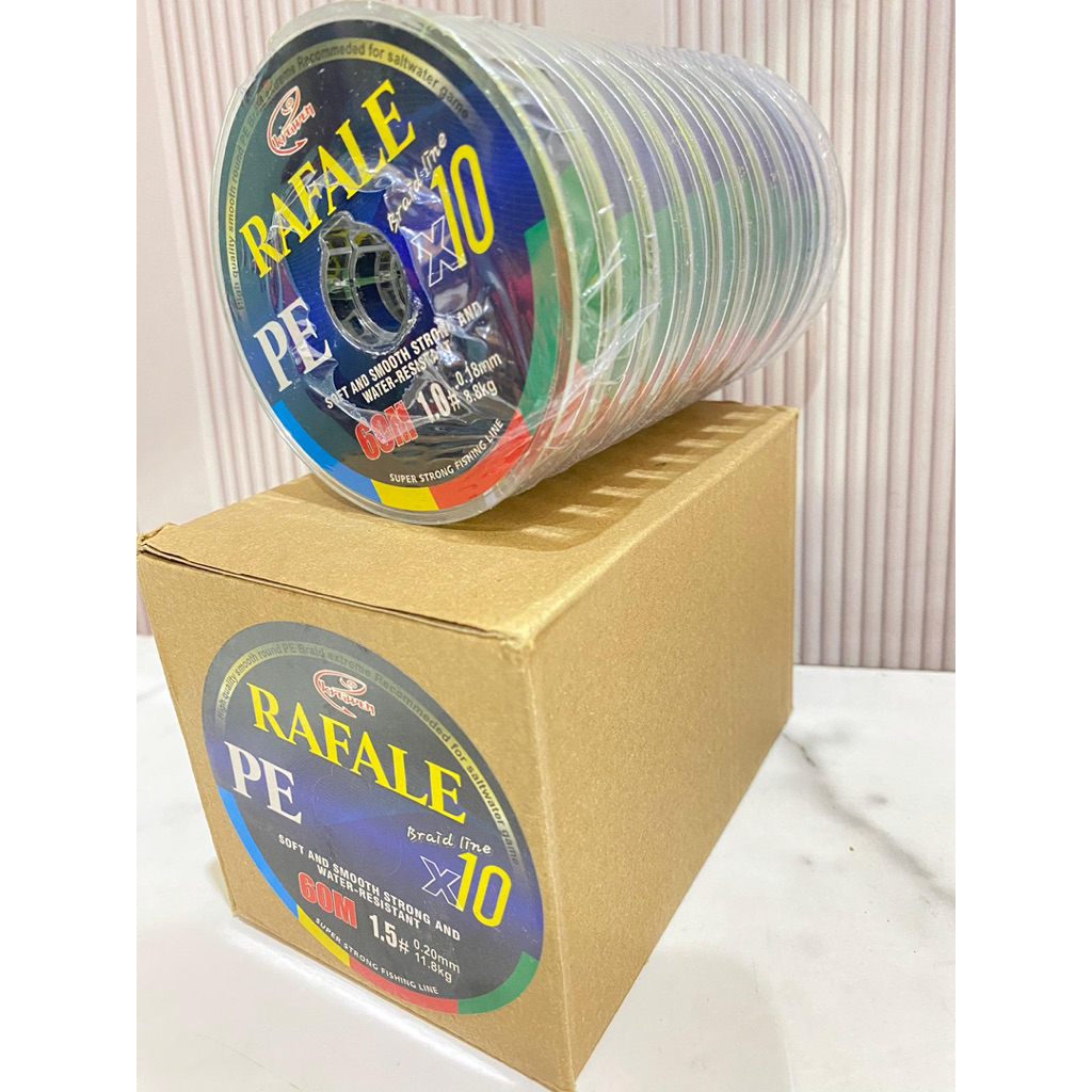 PE RAFALE X10 FISHING LINE 60M