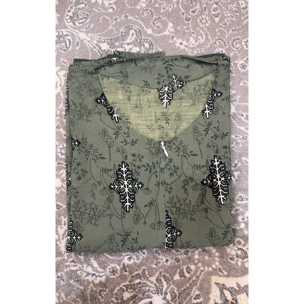 JENIRA PREMIUM UMBRELLA DRESS สี SAGE || By Camelia Boutique 99