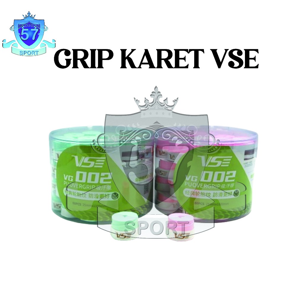 ด้ามจับยาง BADMINTON ทรงกลม ORIGINAL VSE แพ็ค 3 ชิ้น