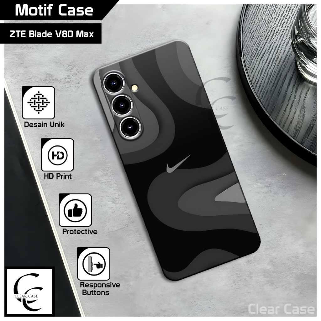 HP ClearCase - ZTE blade V80 Max V70 Max V70 Design V70 ล่าสุด - เคสซิลิโคนโทรศัพท์กล้อง Pro แบบยืดห