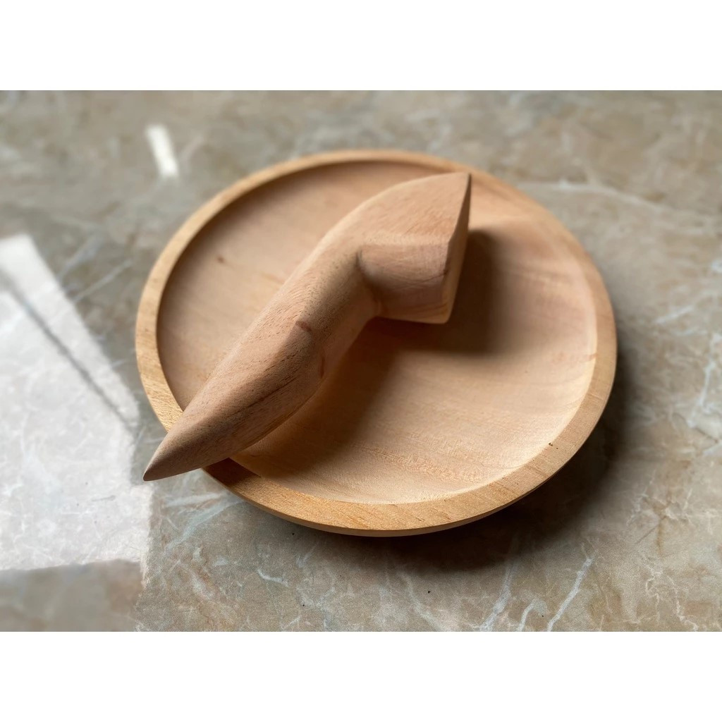 WOODEN MORTAR 1 SET / WOODEN MORTAR ขนาด 20 + มุมขวา