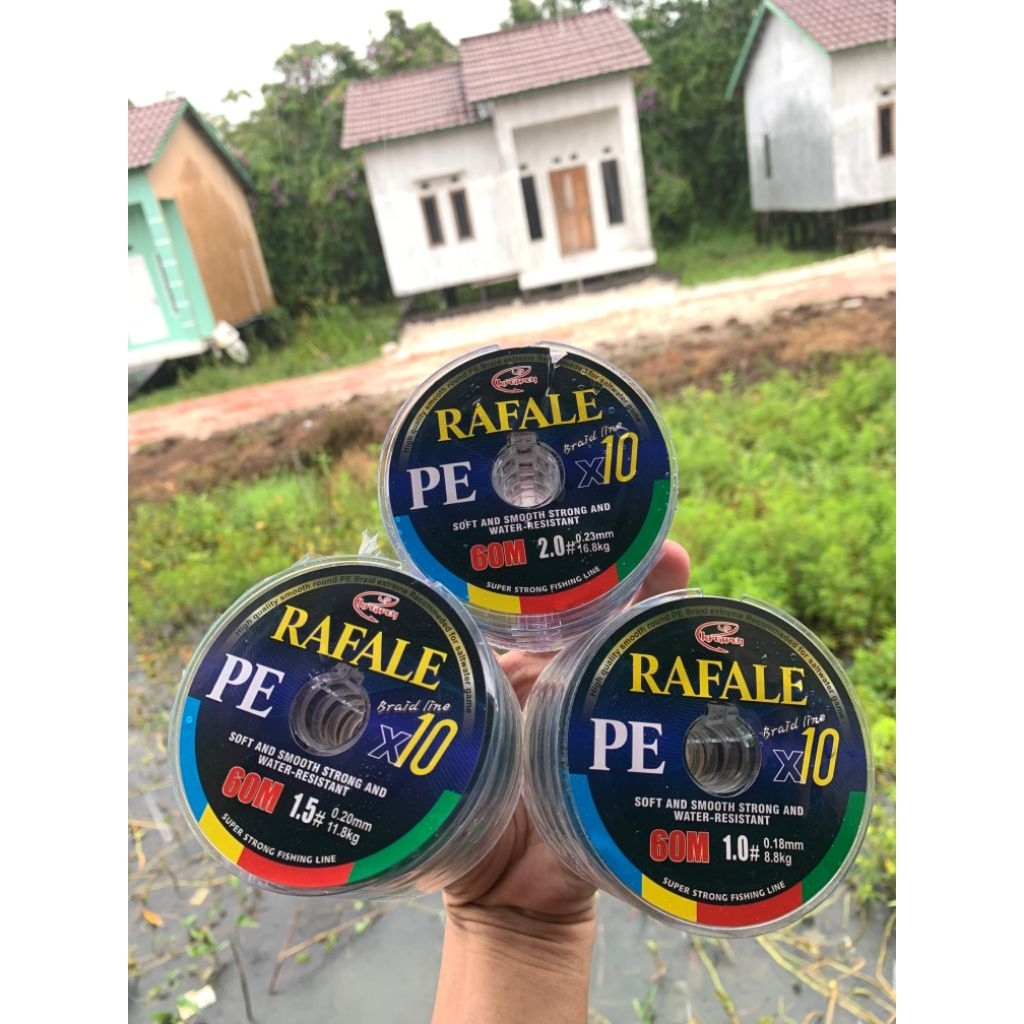 RAFALE X10 60M COLORFUL THREAD