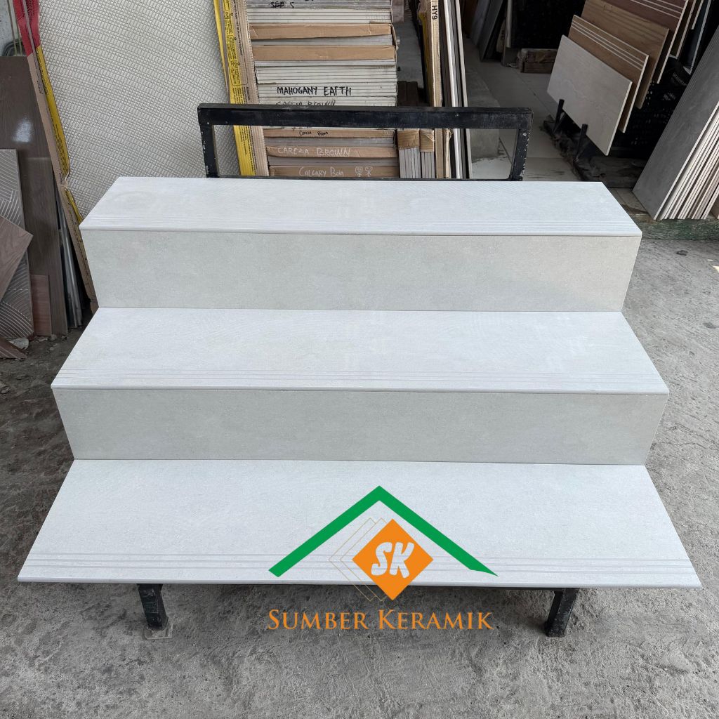 บันไดหินแกรนิต 1 ชุด 30x100 20x100 / 30x120 20x120 Houston Grigio
